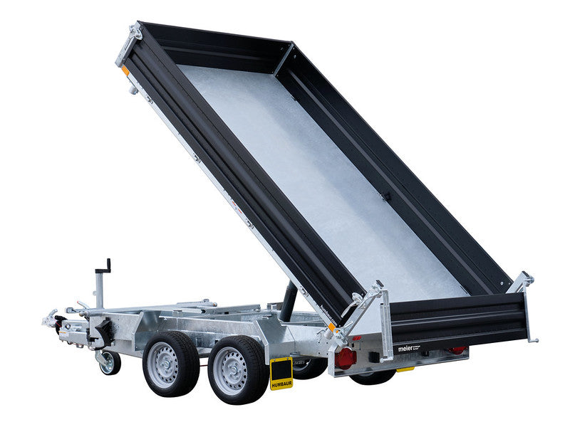 Anhänger für PKW -  Meier Anhänger Sursee Humbaur Dreiseitenkipper Typ HTK, 3000 bis 3500 kg, Stahl Bordwand