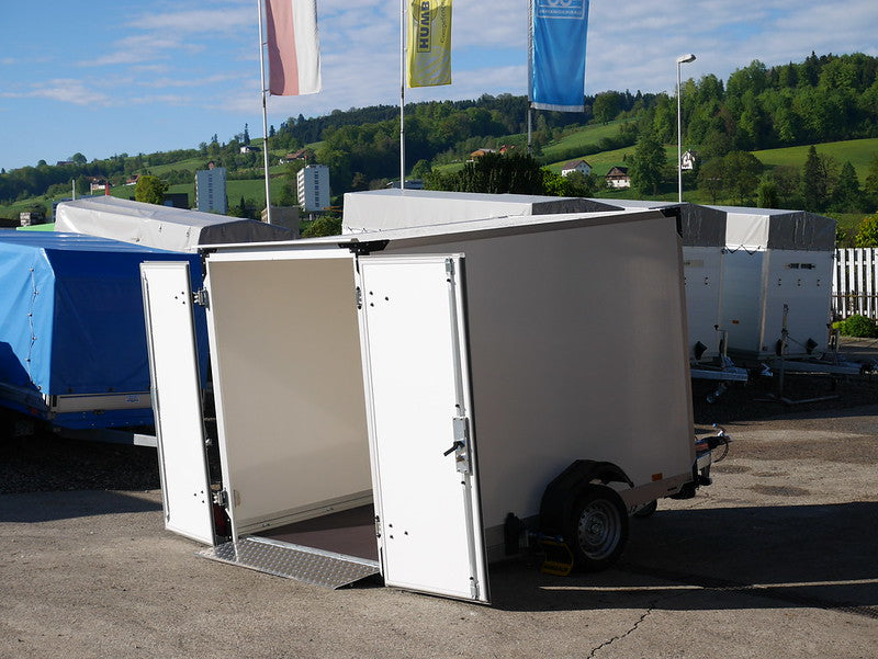 Humbaur Kofferanhänger Absenkbar Typ HKT, GFK-Plywood