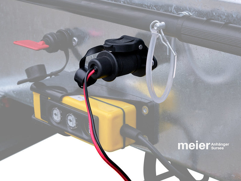 Batterie Ladegerät zu Humbaur Kipper Typ HTK und HUK