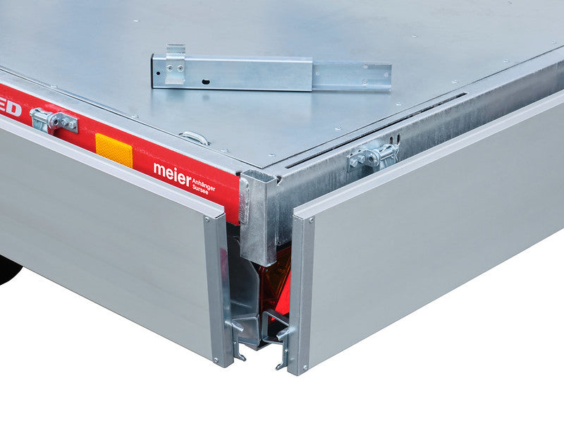 Benne Temared TIPPER, simple essieu, standard
