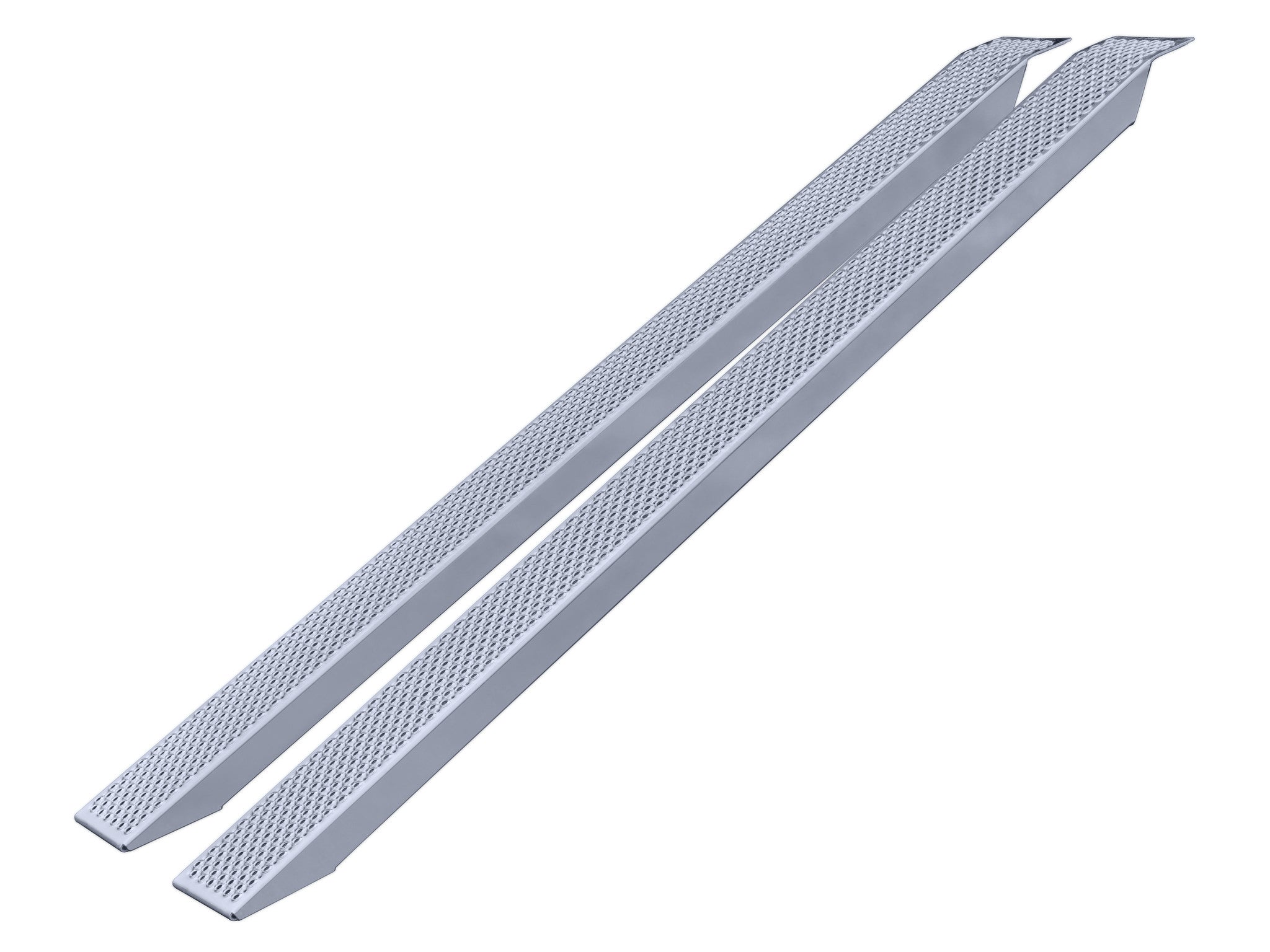 1 paire de rampes de chargement en aluminium, capacité de charge 1000 kg, longueur 2500 mm