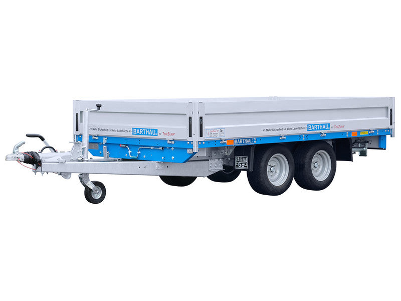 Barthau Anhänger Typ TP, 3500 kg, Extra Verstärkt, Tiefe Ladehöhe, mit Zubehör