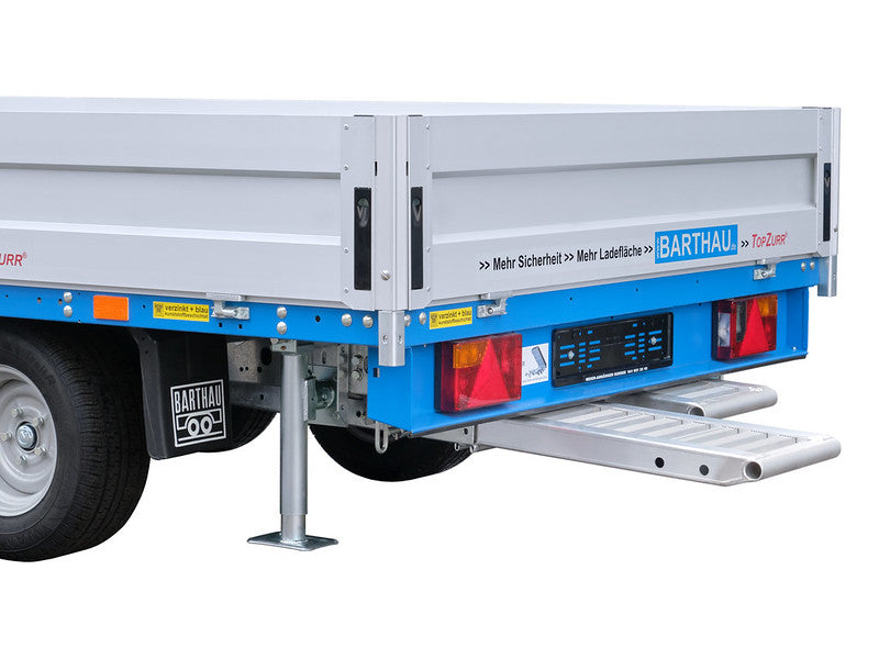 Barthau Anhänger Typ TP, 3500 kg, Extra Verstärkt, Tiefe Ladehöhe, mit Zubehör