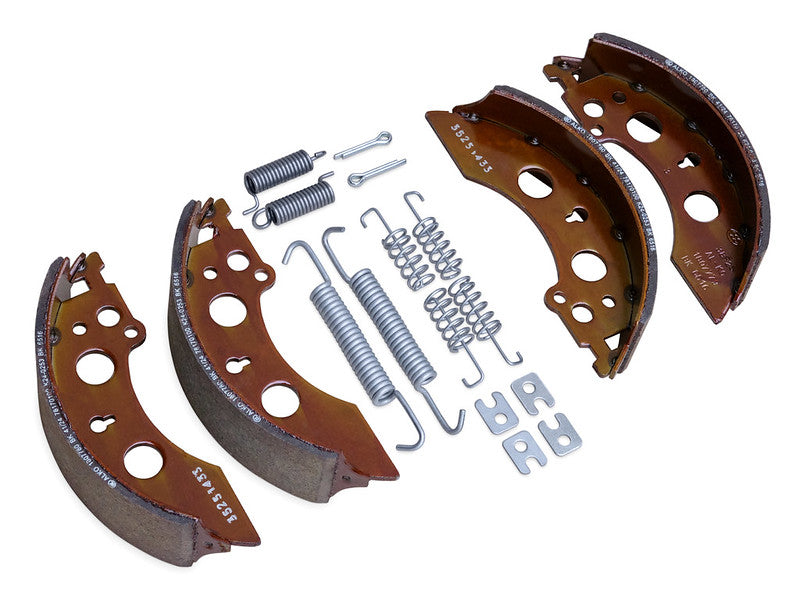 Bremsbackensatz AL-KO 200x50 Bremsbeläge und Bremskabel für Humbaur, Barthau und Temared 3Anhänger 1