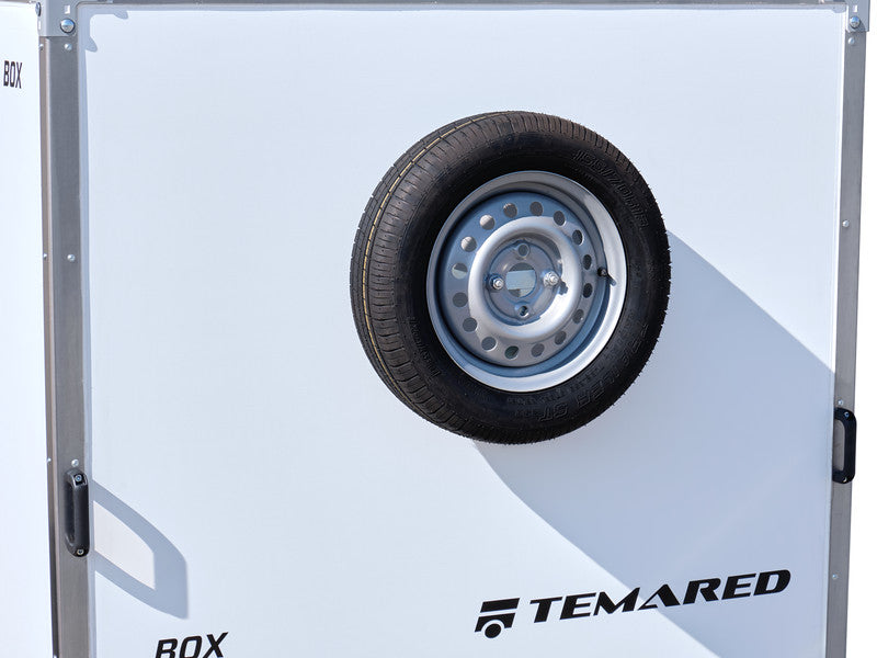 Rad 155/70 R13 4X100 74N, zu Temared Anhänger Typ Moto und Smart Box