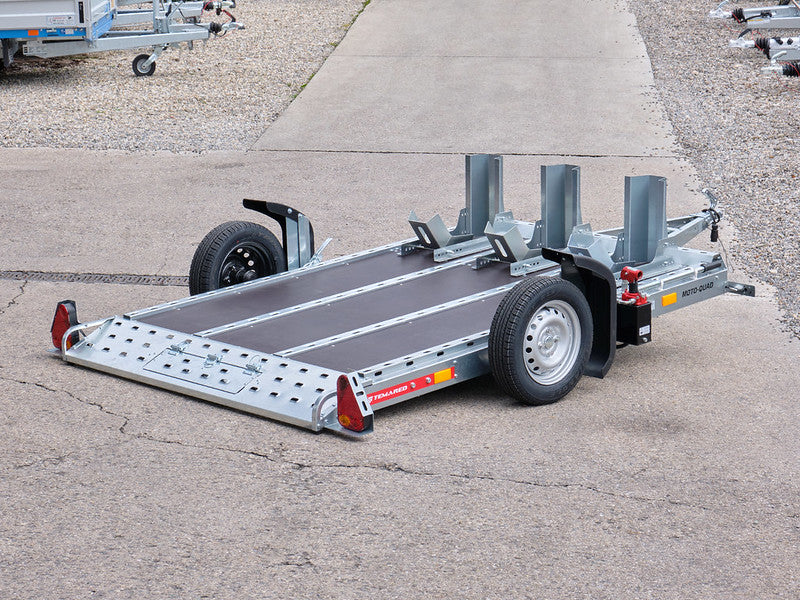 Temared Motorradanhänger 750 kg, absenkbar