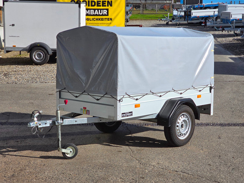 Occasion Anhänger 750 kg ungebremst mit Plane