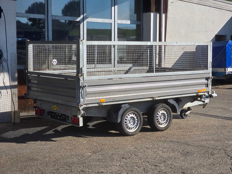 Occasion Kipper Anhänger 3500 kg mit Gitteraufsatz, ab MFK
