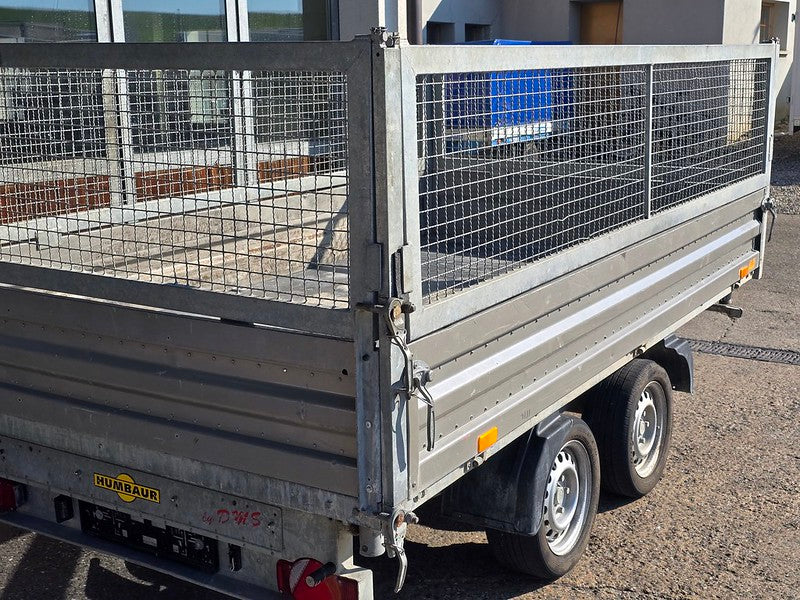 Occasion Kipper Anhänger 3500 kg mit Gitteraufsatz, ab MFK