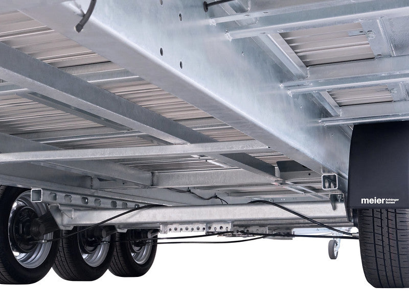 Temared Anhänger Typ Carplatform, 3-Achsig, mit Aluboden und Bordwänden