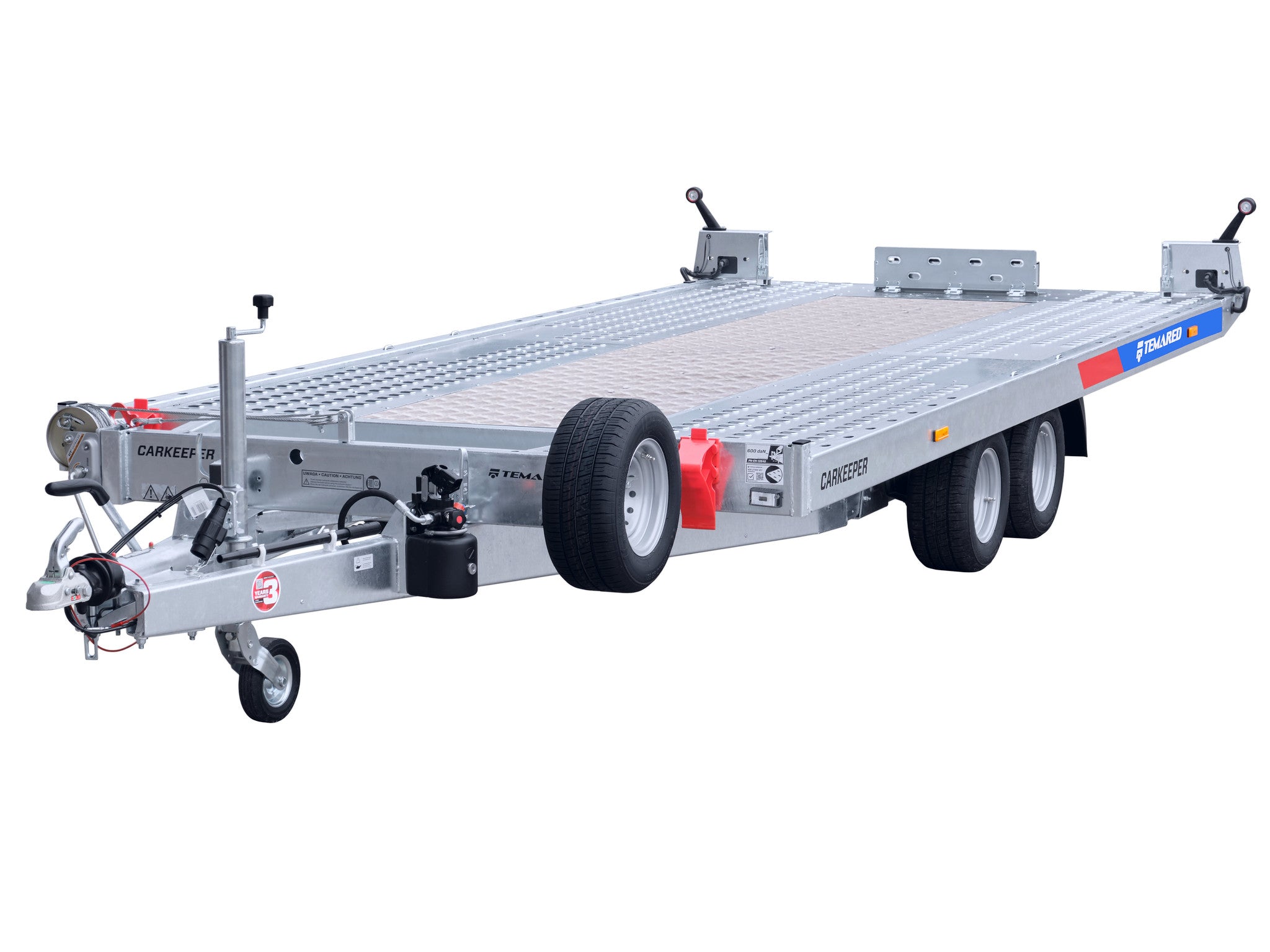 Temared Fahrzeugtransportanhänger Typ CK 2700 bis 3000 kg 4