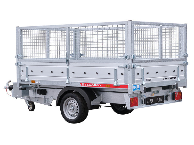 Benne Temared TIPPER, simple essieu, standard