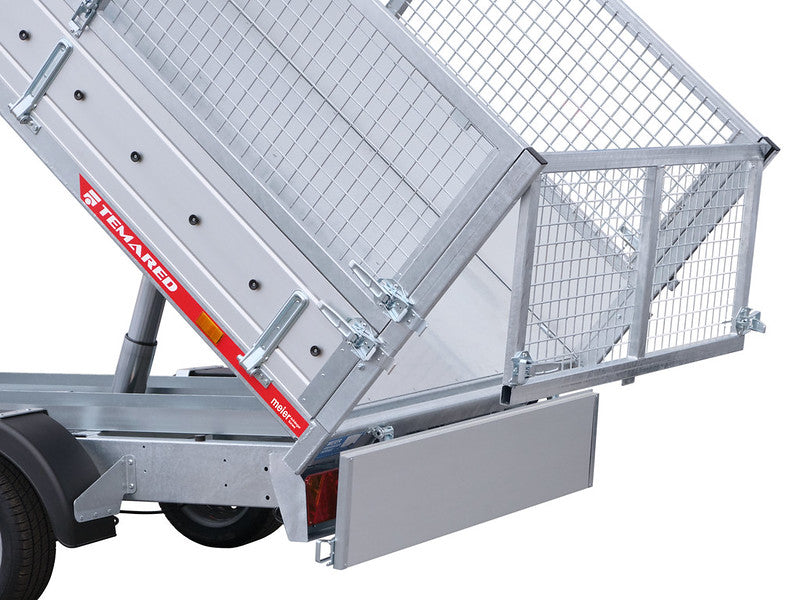 Benne Temared TIPPER, simple essieu, standard