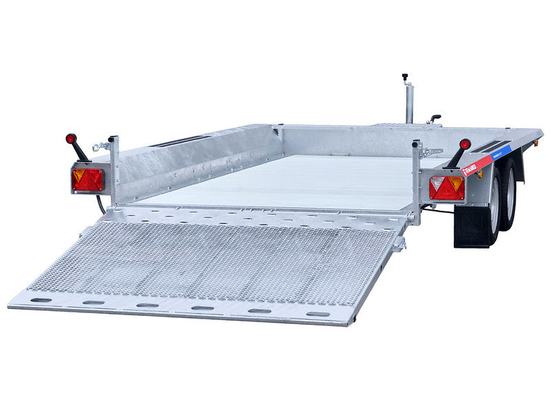 Temared Baumaschinentransporter Typ BUILDER mit Überfahrwand anhänger für baumaschinen kaufen meier sursee 6