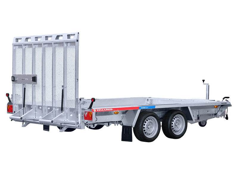 Temared Baumaschinentransporter Typ BUILDER mit Überfahrwand anhänger für baumaschinen kaufen meier sursee 6