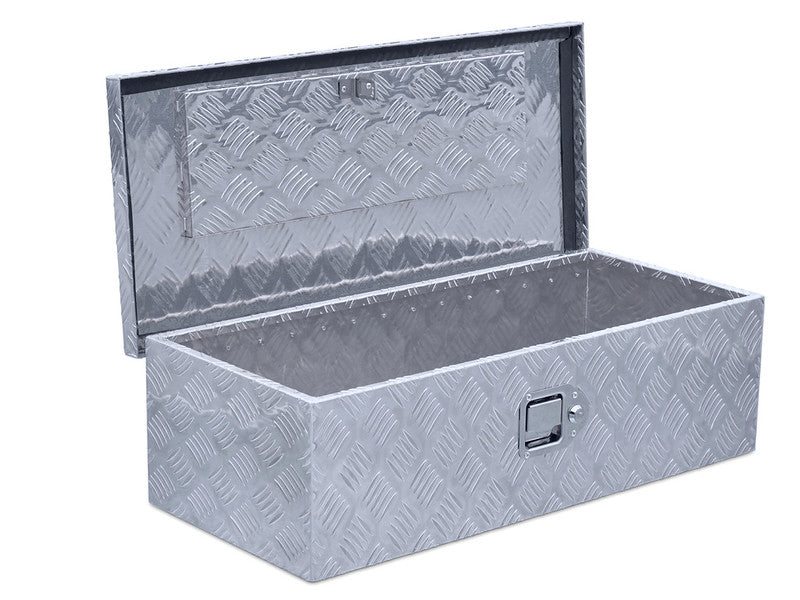 Werkzeugkiste für Anhänger, Alu-Riffelblech, Humbaur HT