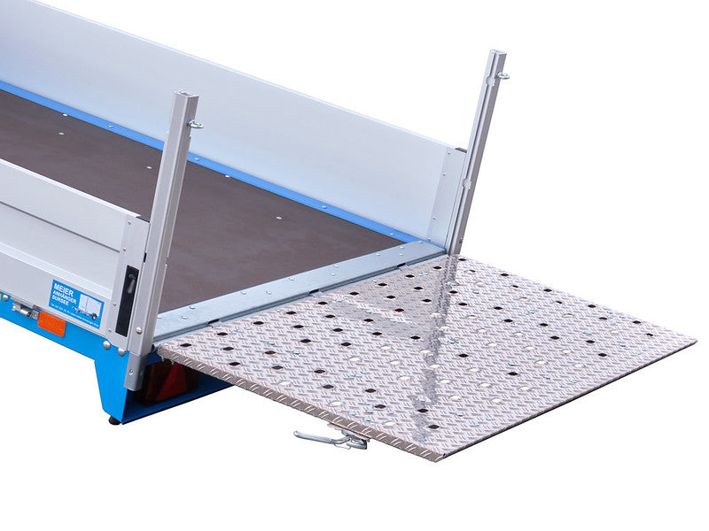 Barthau Autoanhänger Typ ETK, Einachs Hochlader, Tiefe Ladehöhe, kippbar