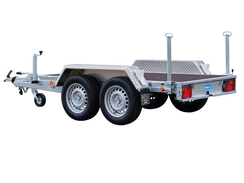 Anhänger für PKW - Meier Anhänger Sursee Barthau Anhänger Typ MT, Einachs Tieflader, für stationäre Maschinen wie Stromerzeuger