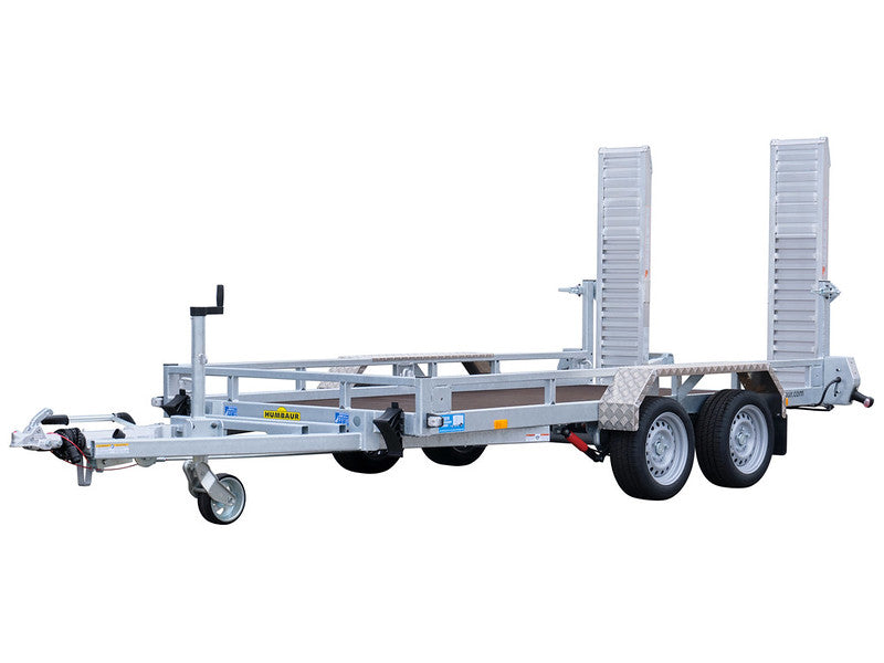 Anhänger für PKW - Meier Anhänger Sursee Humbaur Baumaschinentransporter Typ HS-Profi