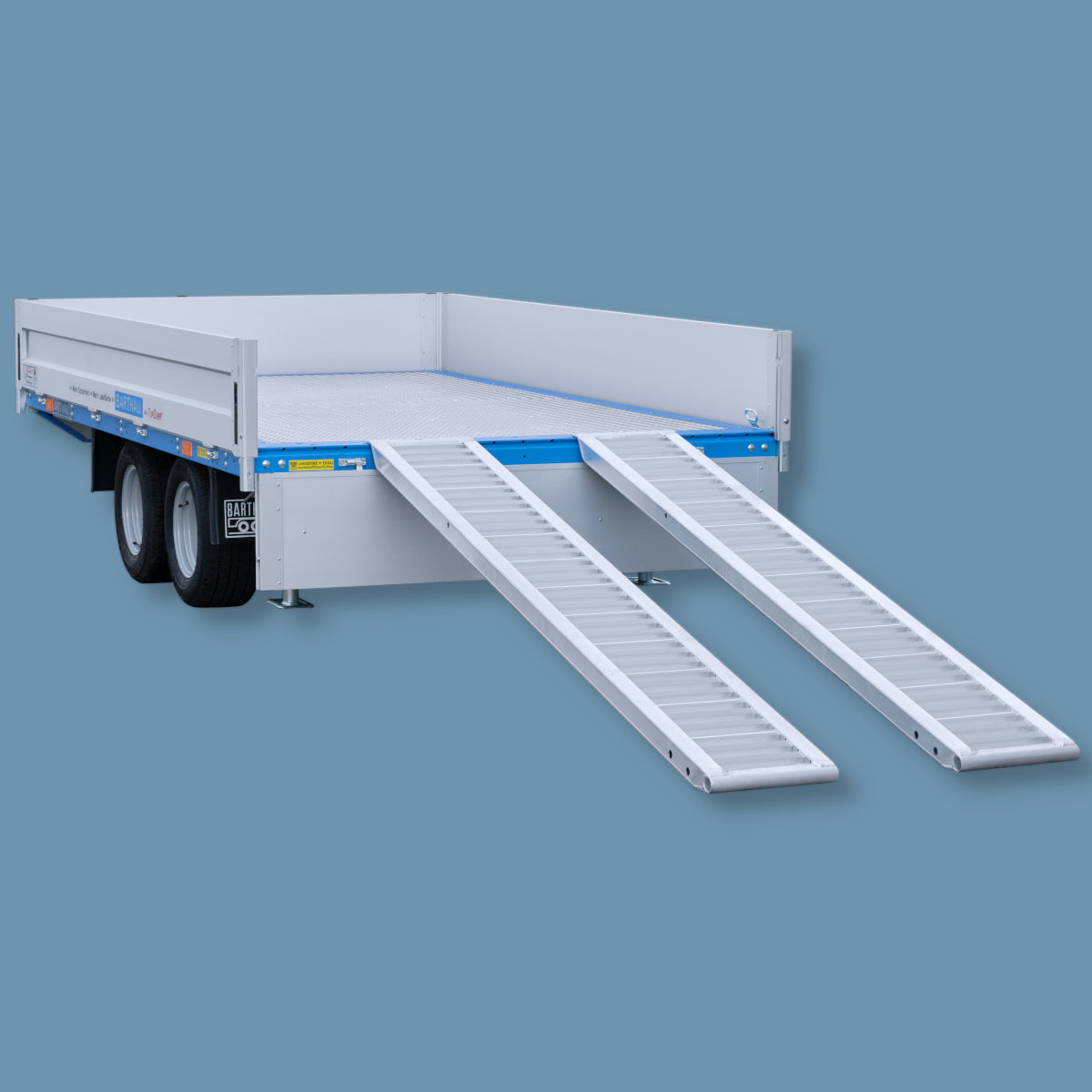 tandem hochlader anhänger mit rampen kaufen