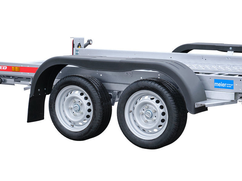 Remorque porte-voitures Temared type CAR FLAT, basculante