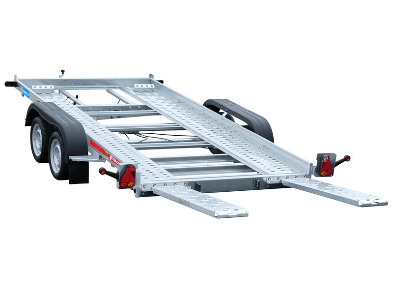 Remorque porte-voitures Temared type CAR FLAT, basculante