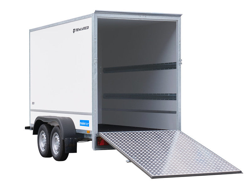 temared kofferanhänger 2000 kg zweiachs mit klappe
