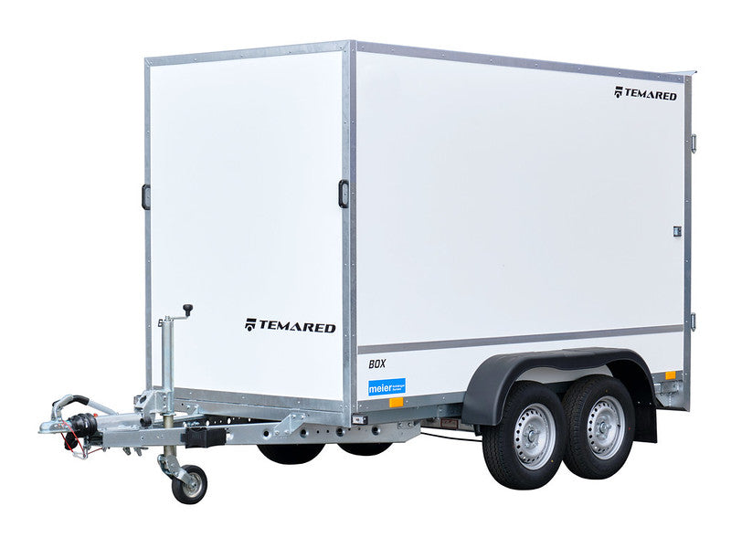 temared kofferanhänger kaufen meier anhänger sursee 
Temared Kofferanhänger Typ BOX, Zweiachs Tieflader