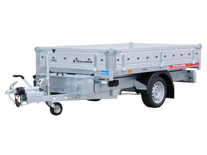 Benne Temared TIPPER, simple essieu, standard