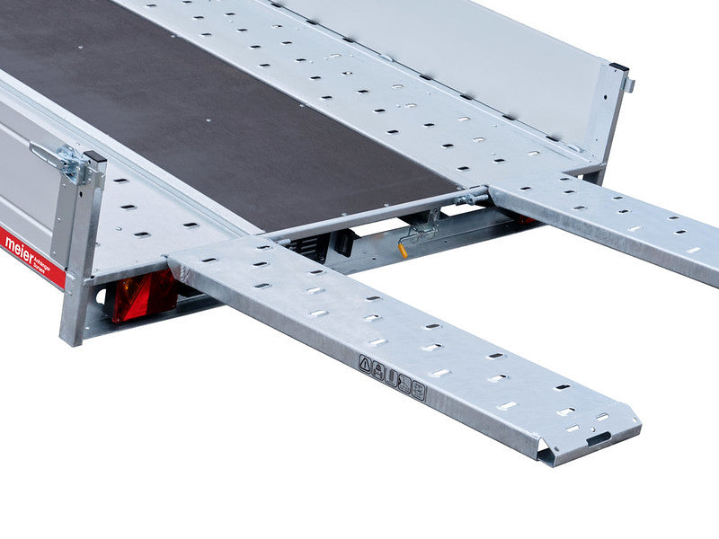 Temared Sachentransportanhänger Typ CARKEEPER, kippbar mit Auffahrrampen und Zubehör