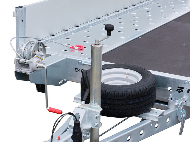 Temared Sachentransportanhänger Typ CARKEEPER, kippbar mit Auffahrrampen und Zubehör