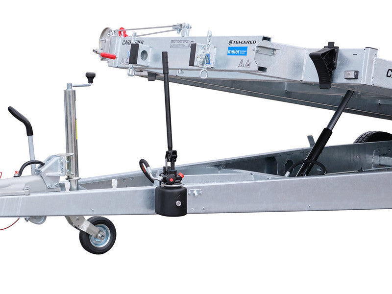 Temared Autotransportanhänger Typ CARKEEPER, 3-achsig, ankippbar