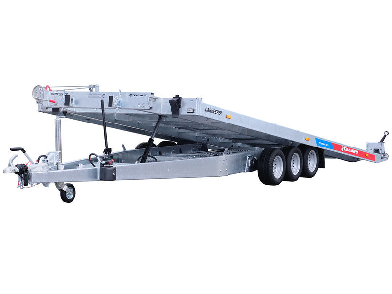 Temared Autotransportanhänger Typ CARKEEPER, 3-achsig, ankippbar