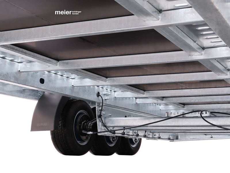 Temared Autotransportanhänger Typ CARKEEPER, 3-achsig, ankippbar
