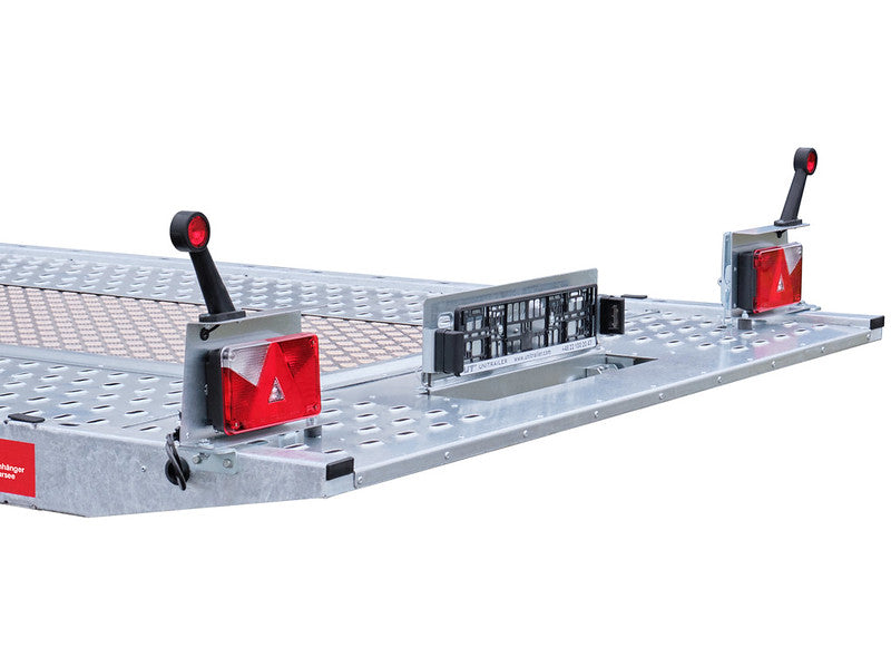 Temared Autotransportanhänger Typ CARKEEPER, 3-achsig, ankippbar