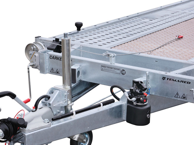 Temared Autotransportanhänger Typ CARKEEPER, 3-achsig, ankippbar
