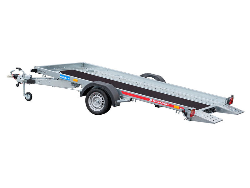Anhänger für PKW - Meier Anhänger Sursee Temared Kleinwagentransporter Typ CAR FLAT, ankippbar