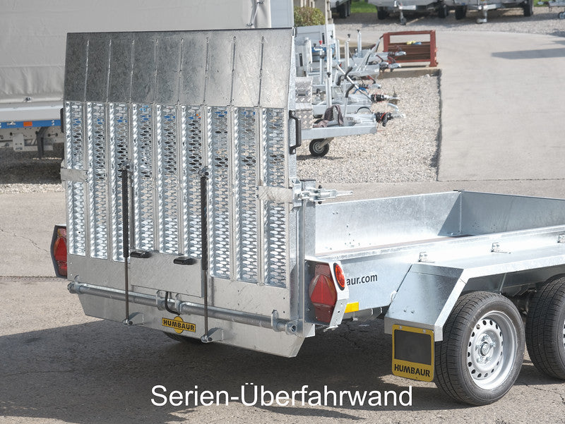 Humbaur Anhänger Typ Senko, Zweiachs Absenkbar, mit Planengestell und Zubehör - Meier Anhänger AG