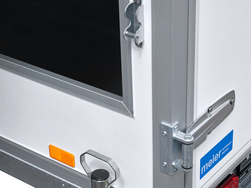 Humbaur Werkzeuganhänger Typ HK, Einachs Tieflader, Plywood, Klappe beidseitig - Meier Anhänger AG