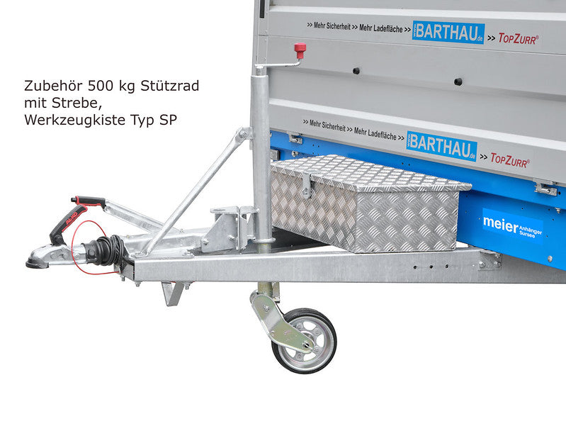 Barthau Anhänger Typ SP, 2000 bis 3500 kg, Verstärkt, Standard (der Klassiker) - Meier Anhänger AG