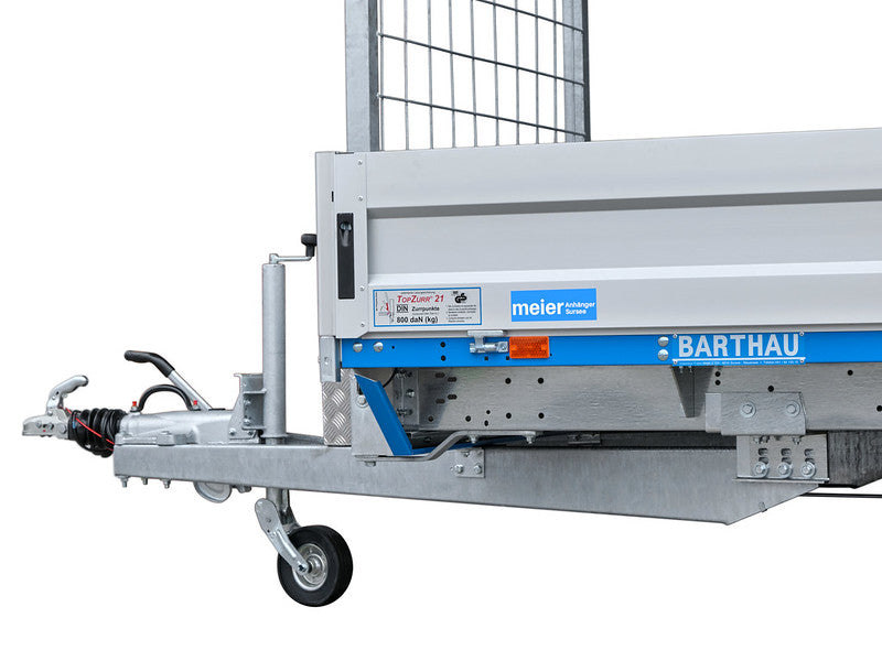 Barthau Anhänger Typ SP, 3500 kg, Verstärkt, mit Gerüstgalerie und Werkzeugkiste - Meier Anhänger AG