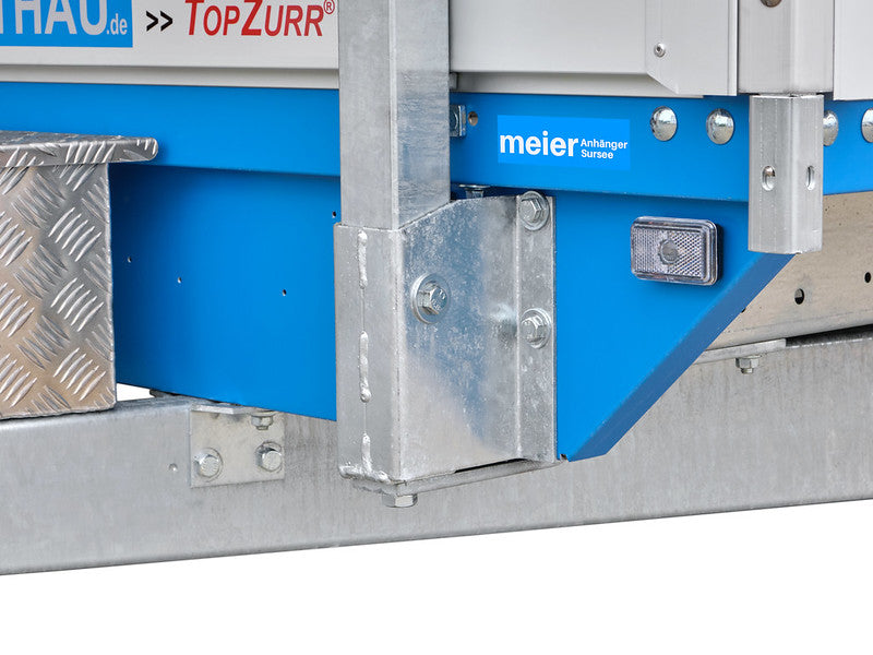 Barthau Anhänger Typ SP, 3500 kg, Verstärkt, mit Gerüstgalerie und Werkzeugkiste - Meier Anhänger AG