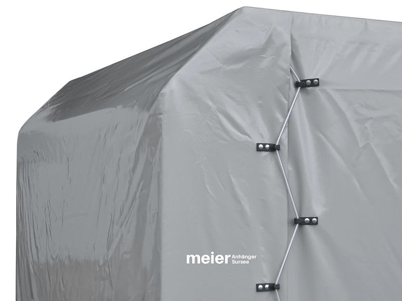 Barthau Anhänger Typ ET, 2000 bis 2700 kg, Tiefe Ladehöhe, mit Planengestell - Meier Anhänger AG