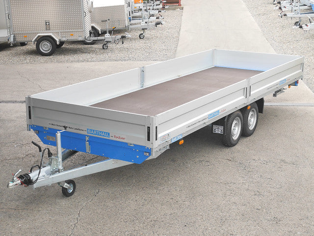 Barthau Anhänger Typ SP, 3500 kg, Verstärkt, mit Galerie für Gerüsttransport - Meier Anhänger AG