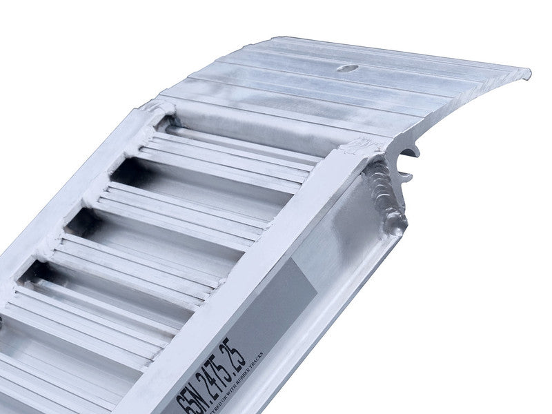Rampes en aluminium Humbaur, capacité de charge de 1900 kg, longueur de 2465 mm