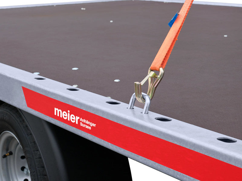 Temared Fahrzeugtransportanhänger Typ CARKEEPER NEW, kippbar mit Auffahrrampen 54