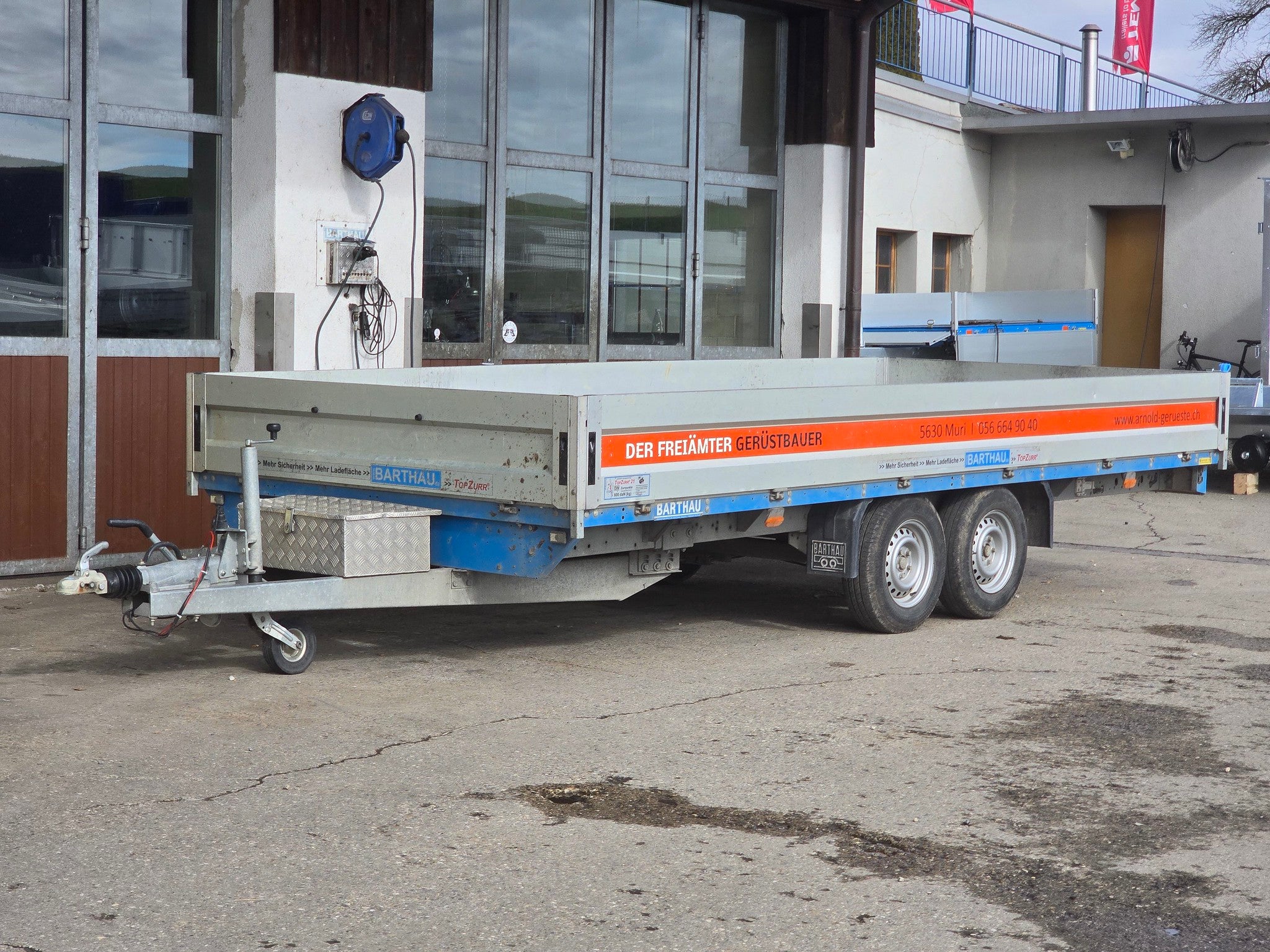 Occasion Barthau Anhänger 3500 kg, ab MFK