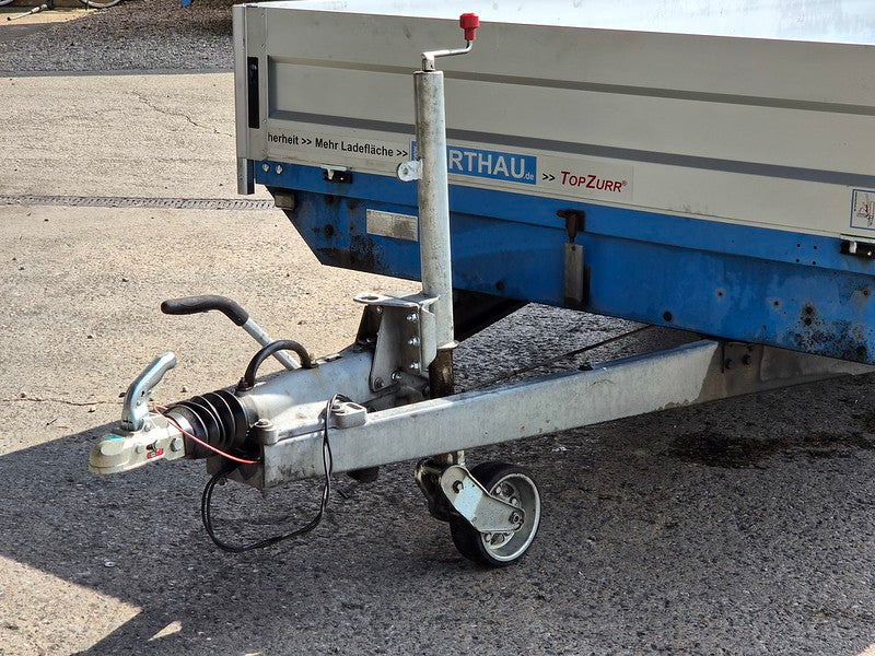 Remorque d'occasion 3500 kg, expertisée
