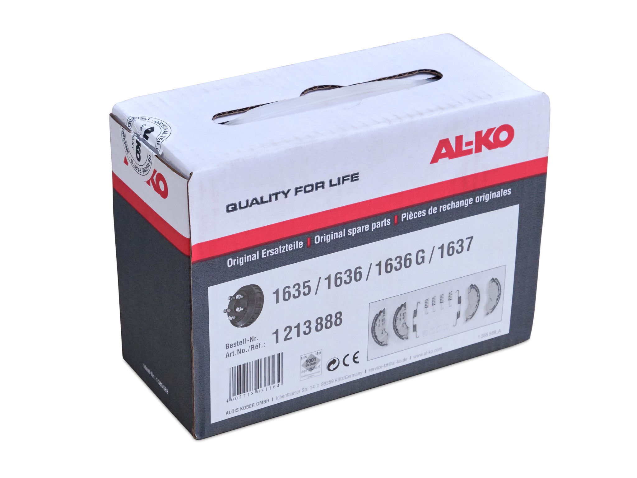 Bremsbackensatz AL-KO 160x35 mm