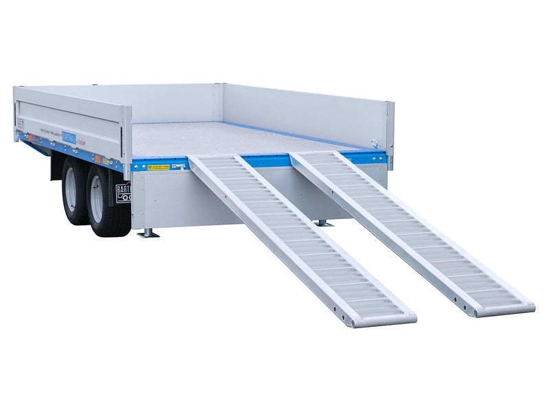 Barthau Anhänger Typ TP, 3500 kg, Extra Verstärkt, Tiefe Ladehöhe, mit Zubehör 